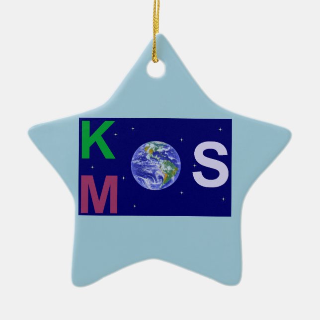 Ornamento De Cerâmica Kosmos éhigié (Frente)