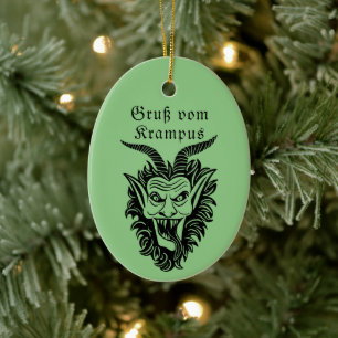 Ornamento De Cerâmica Krampus