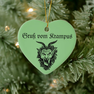 Ornamento De Cerâmica Krampus Christmas