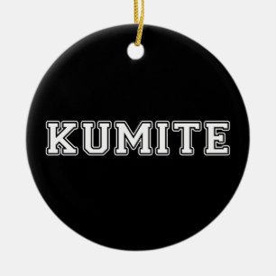 Ornamento De Cerâmica Kumite