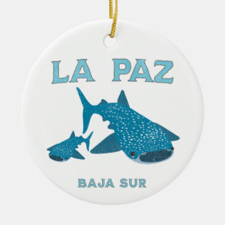 Ornamento De Cerâmica La Paz Baja Mexico Whale Shark