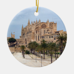 Ornamento De Cerâmica La Seu, a Catedral de Palma de Mallorca - Espanha
