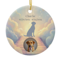 Labrador Retriever Memorial Ornament – Add Photo