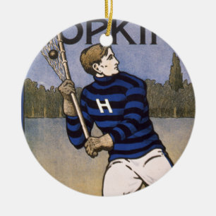Ornamento De Cerâmica Lacrosse 1902 de Hopkins - Bristow Adams
