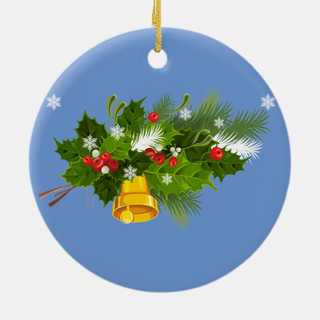 Ornamento De Cerâmica Ladies Fantasy Fashion (Traseira)