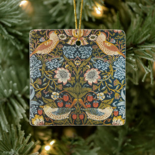Ornamento De Cerâmica Ladões de Morango por William Morris, Arte Antiga