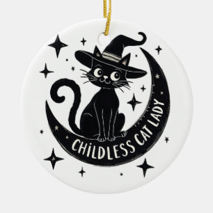 Ornamento De Cerâmica Lady Harris Walz Halloween Pastel