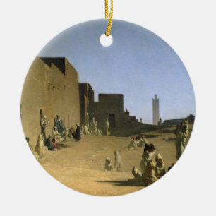 Ornamento De Cerâmica Laghouat no Sahara argelino, 1879