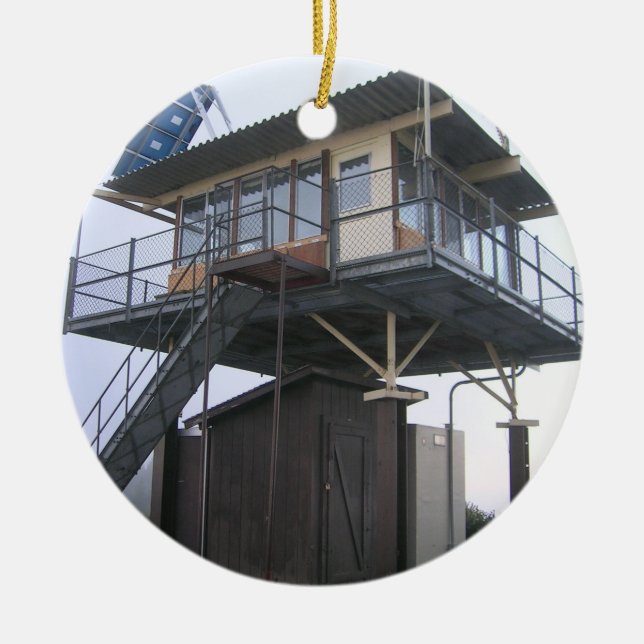 Ornamento De Cerâmica Lago das madeiras (Frente)