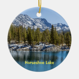 Ornamento De Cerâmica Lago Horseshoe, Mammoth Lakes, CA