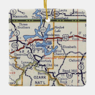 Ornamento De Cerâmica Lago Norfork