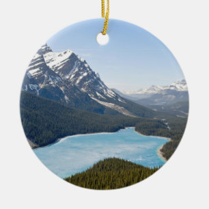 Ornamento De Cerâmica Lago Peyto - Parque Nacional Banff, Alberta, Canad