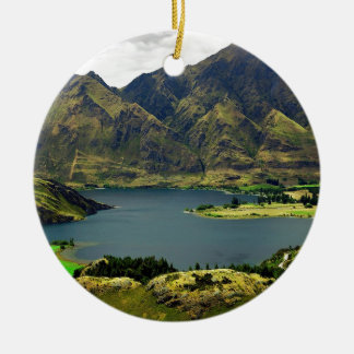 Ornamento De Cerâmica Lago Wannaka Nova Zelândia