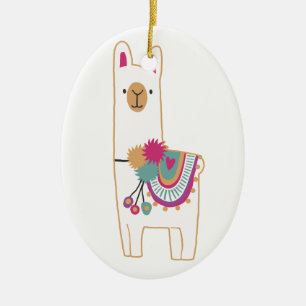 Ornamento De Cerâmica Lama bonito