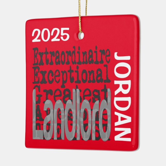 Ornamento De Cerâmica Landlord Extraordinaire CUSTOM (Esquerda)