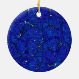 Ornamento De Cerâmica Lapis Lazuli