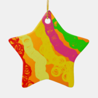 Ornamento De Cerâmica laranja poderoso