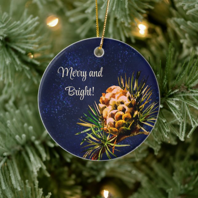 Ornamento De Cerâmica Larcone Rustic (Árvore)