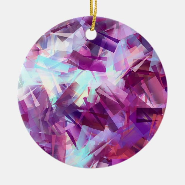 ORNAMENTO DE CERÂMICA LAVANDA (Frente)