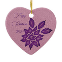 Lavanda Inglesa e Poinsettia Vermelho-Violeta Inte