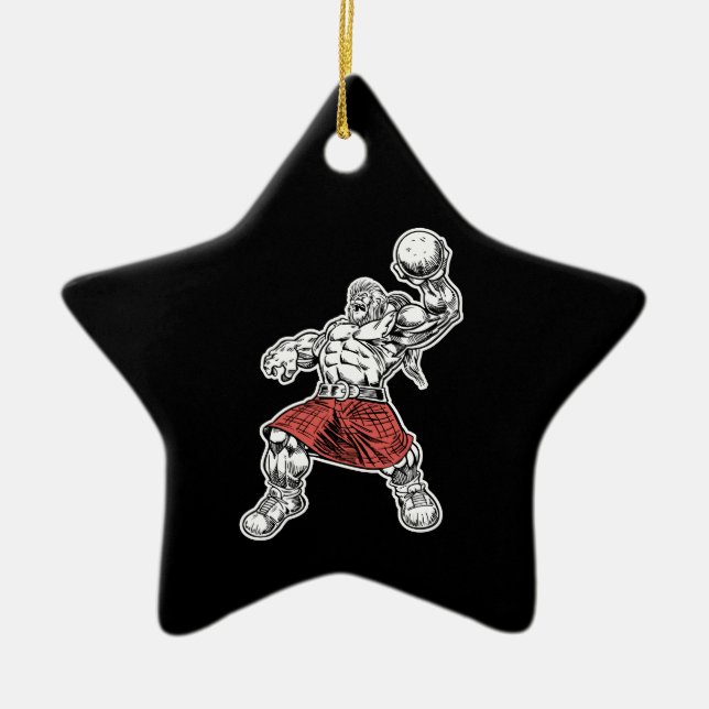 Ornamento De Cerâmica leão (Frente)