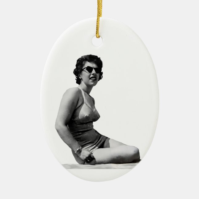 Ornamento De Cerâmica Leatrice Ornament (Frente)