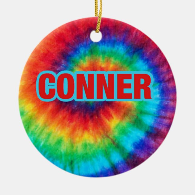 Ornamento De Cerâmica lechocki do conner dos chrismas. ordament (Frente)