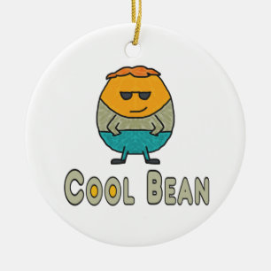 Ornamento De Cerâmica Legal Bean