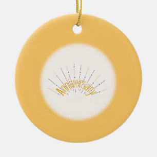 Ornamento De Cerâmica Lembrança -