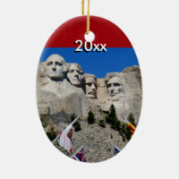 Lembrança customizável do Mt Rushmore