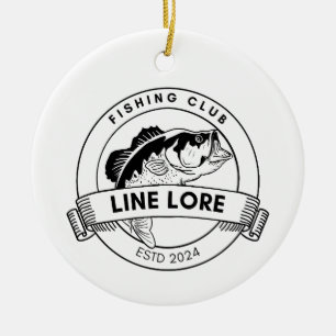 Ornamento De Cerâmica Lenda da Linha