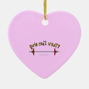 Ornamento De Cerâmica Levantamento de peso - Barbell