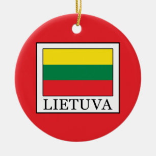 Ornamento De Cerâmica Lietuva