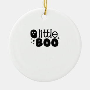 Ornamento De Cerâmica Lil Boo Halloween 2025