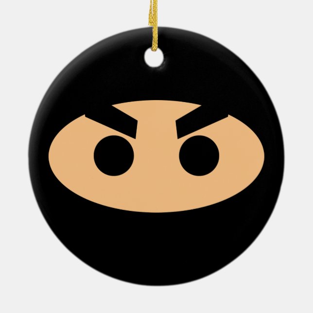 Ornamento De Cerâmica Lil Ninja (Traseira)