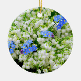 Ornamento De Cerâmica Lily do vale