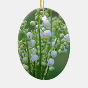 Ornamento De Cerâmica Lily do vale