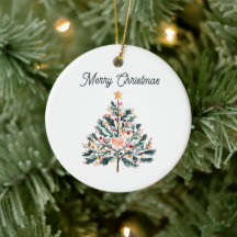 Linda Árvore de Natal em Estilo Tole Minimalista