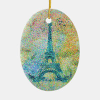 Linda tenda, vintage Eiffel Tower França