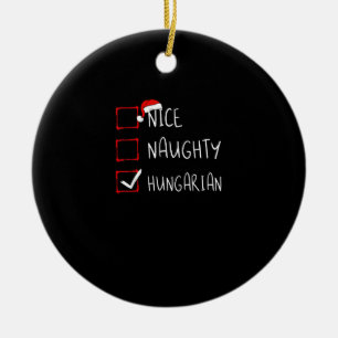 Ornamento De Cerâmica Linda Travessa Herança de Natal Húngara