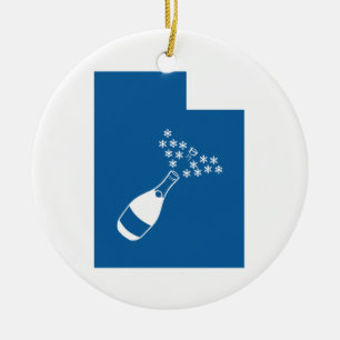 Ornamento De Cerâmica Linda Utah