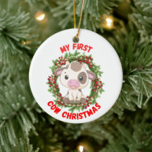 Linda Vaca do Highlander Meu Primeiro Feliz Natal