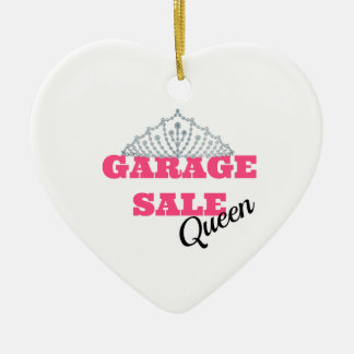 Ornamento De Cerâmica Linha da rainha da venda de garagem
