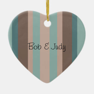 Ornamento De Cerâmica Listras do Oceano Pacífico