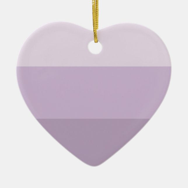 Ornamento De Cerâmica Listras Ombre Roxo (Frente)