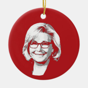 ORNAMENTO DE CERÂMICA LIZ CHENEY
