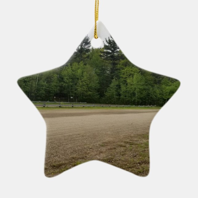 Ornamento De Cerâmica Locais Simples (Frente)