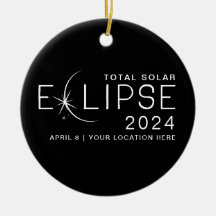 Localização Personalizada do Eclipse Solar 2024 Co