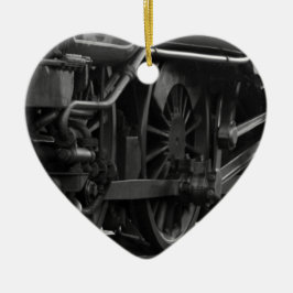 Ornamento De Cerâmica Locomotive Mechanical School