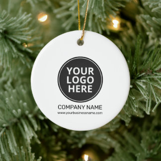Ornamento De Cerâmica Logotipo de Promocional para empresas personalizad